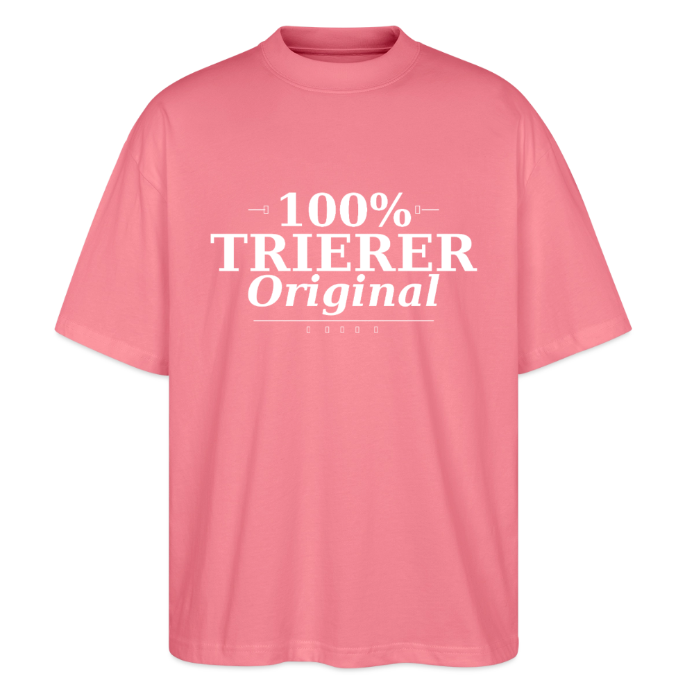 Trier Oversized Unisex Bio T-Shirt - Pink 