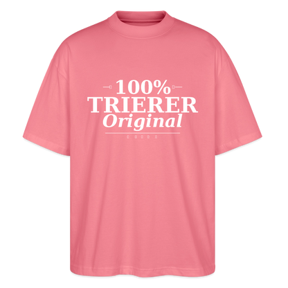 Trier Oversized Unisex Bio T-Shirt - Pink 