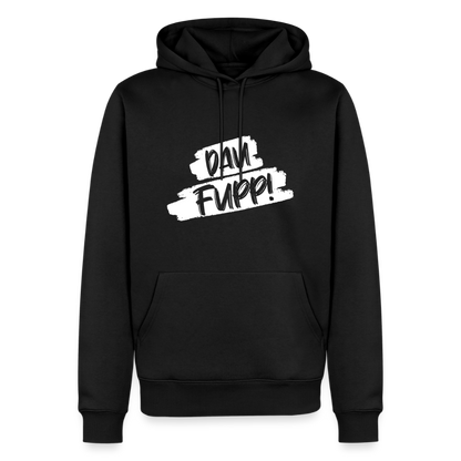 Dau Fupp Männer Premium Hoodie - Schwarz