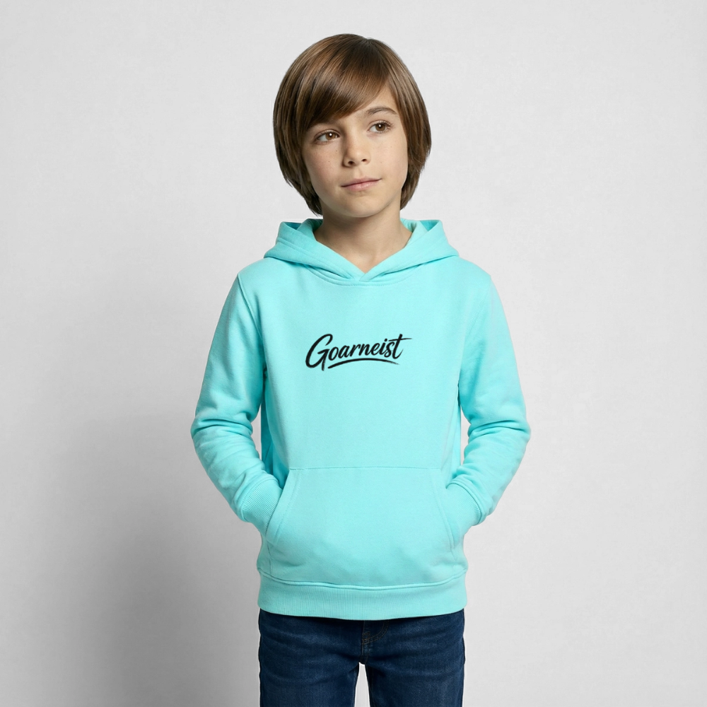 Goarneist Kinder Hoodie - Pfefferminze