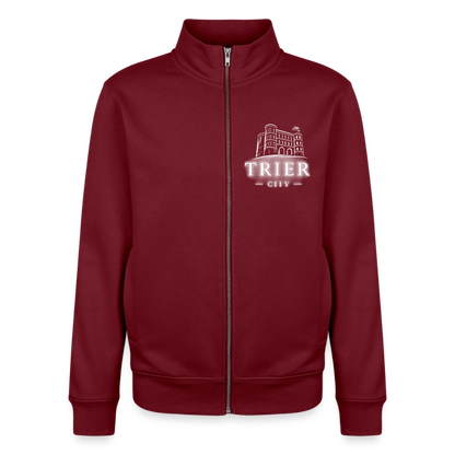 Trier City Unisex Bio Zip Sweatshirt von Stanley/Stella - Burgunderrot