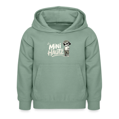 Mini Hautz Kinder Hoodie - Graugrün