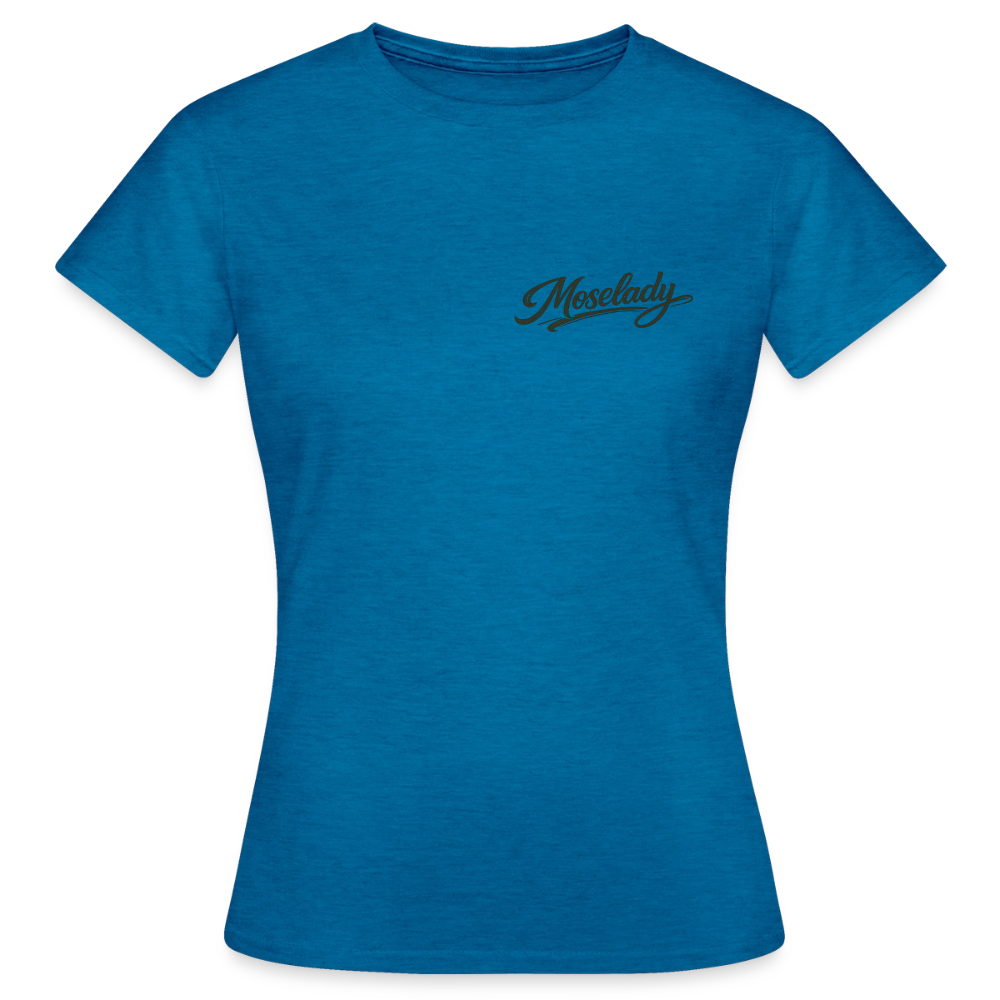 MOSELLADY LADY SHIRT - Antikblaues Saphir meliert
