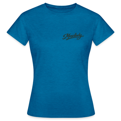 MOSELLADY LADY SHIRT - Antikblaues Saphir meliert