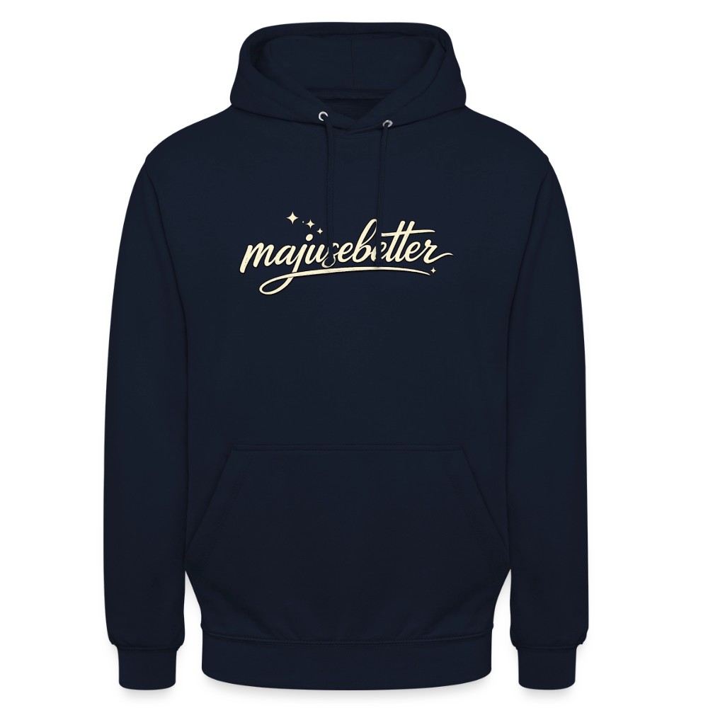 Majusebetter Unisex Hoodie - Navy