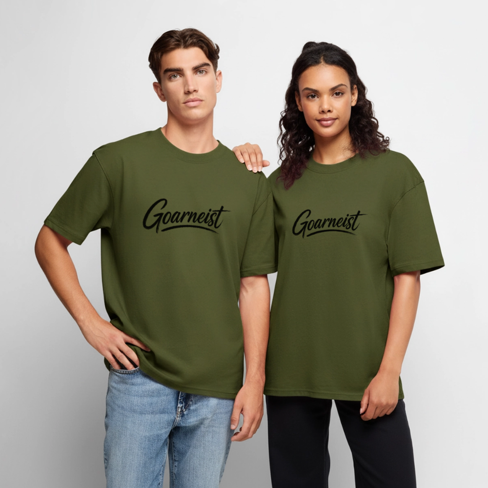 Goarneist Unisex Premium Oversized Bio T-Shirt - Khaki