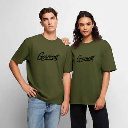 Goarneist Unisex Premium Oversized Bio T-Shirt - Khaki