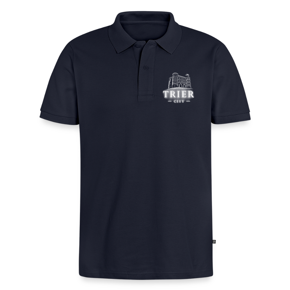 Trier Männer Premium Bio Polo Shirt - Navy