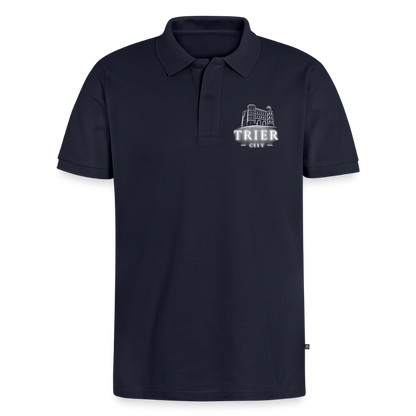 Trier Männer Premium Bio Polo Shirt - Navy