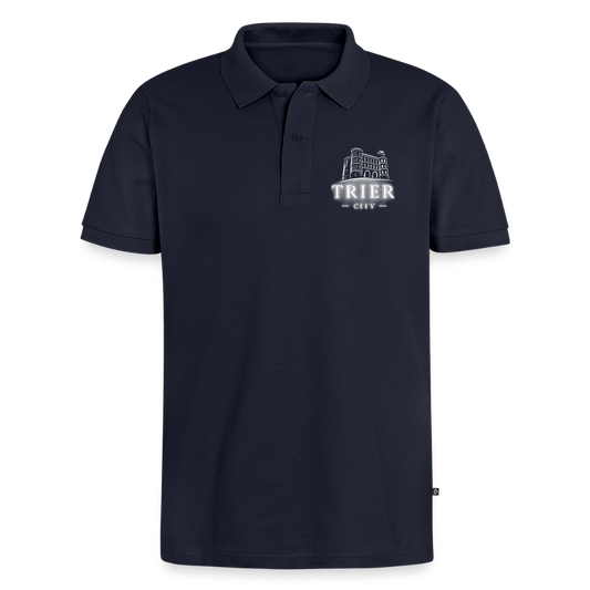 Trier Männer Premium Bio Polo Shirt - Navy