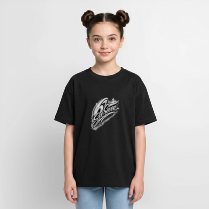 SixSeven Oversized Teenager Premium Organic T-Shirt - Schwarz