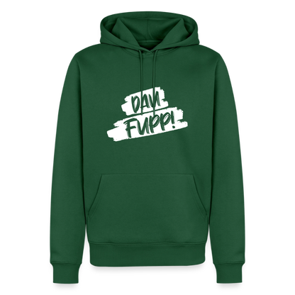 Dau Fupp Männer Premium Hoodie - Flaschengrün