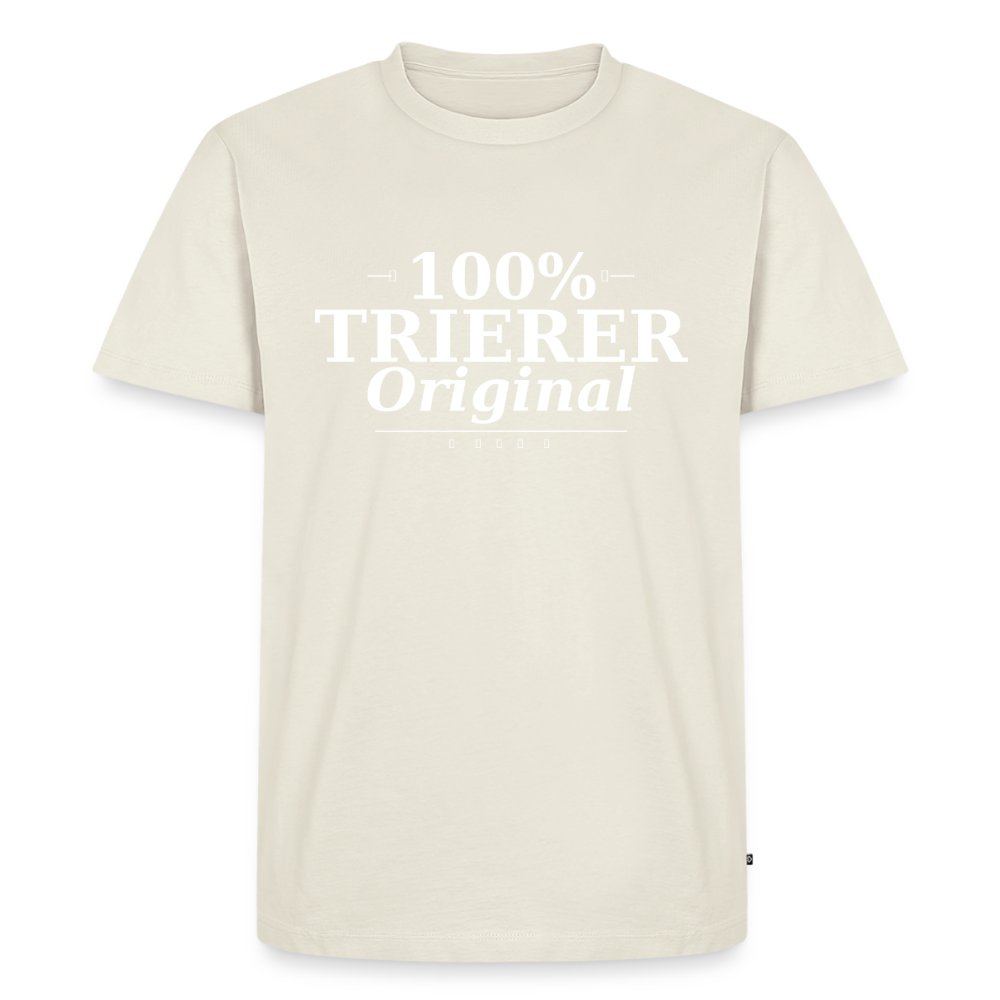 Trier Spruch Männer Premium T-Shirt - Naturweiß