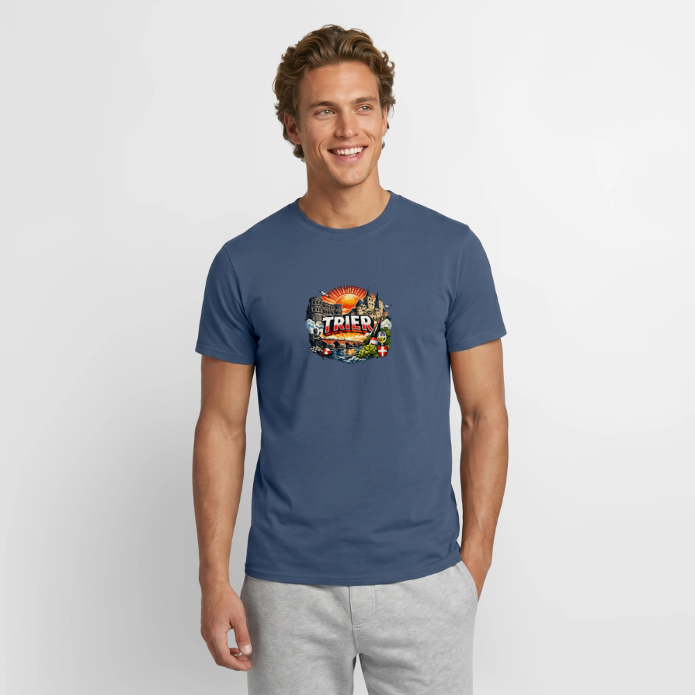 Trier Men's T-Shirt - dark denim