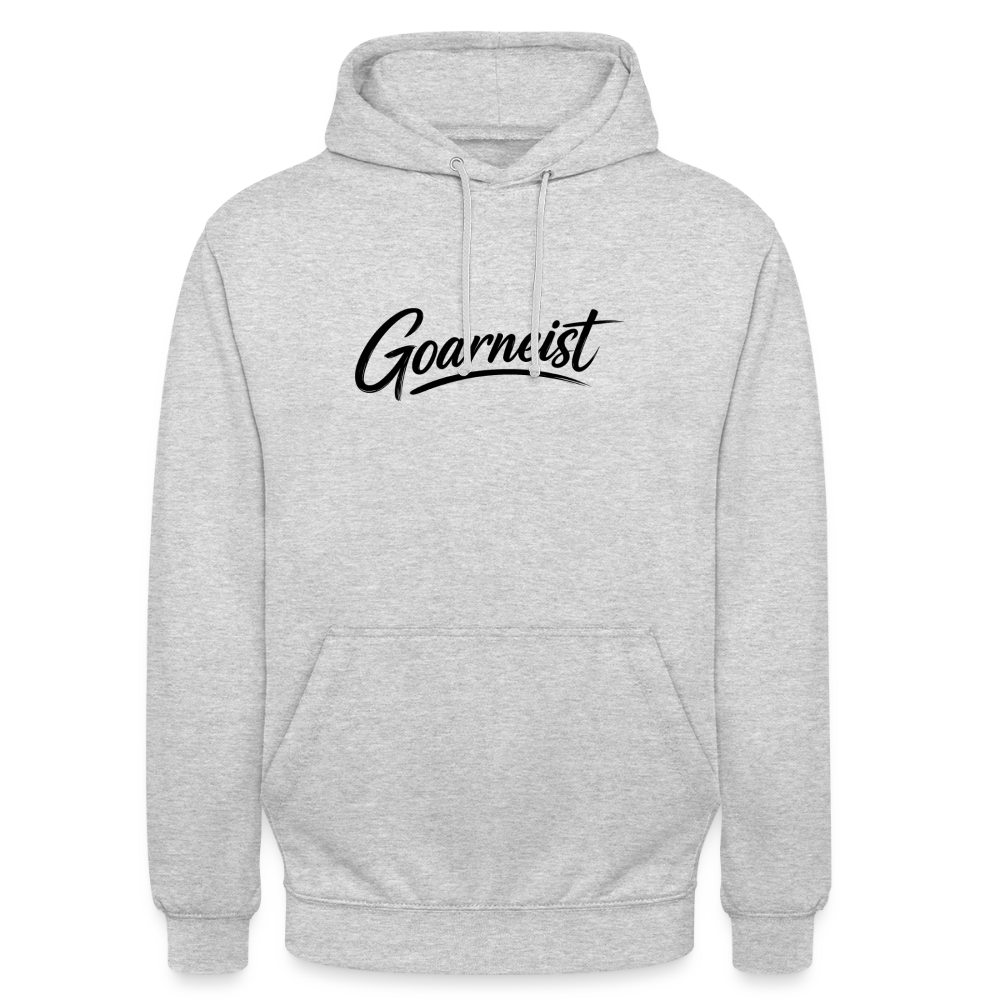 Goarneist Unisex Hoodie - Hellgrau meliert