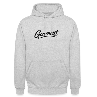 Goarneist Unisex Hoodie - Hellgrau meliert