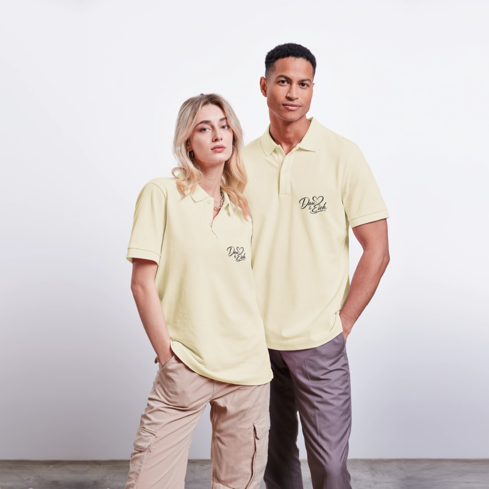 Dau & Eich Stanley/Stella Unisex Bio-Poloshirt PREPSTER - Natur