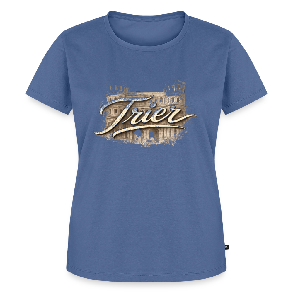Trier mit Porta Lady Shirt - stone blue