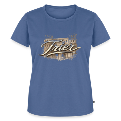Trier mit Porta Lady Shirt - stone blue