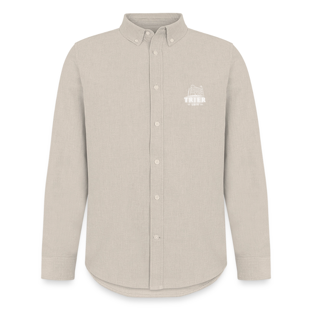 Trier Männer Oxford Hemd - Beige