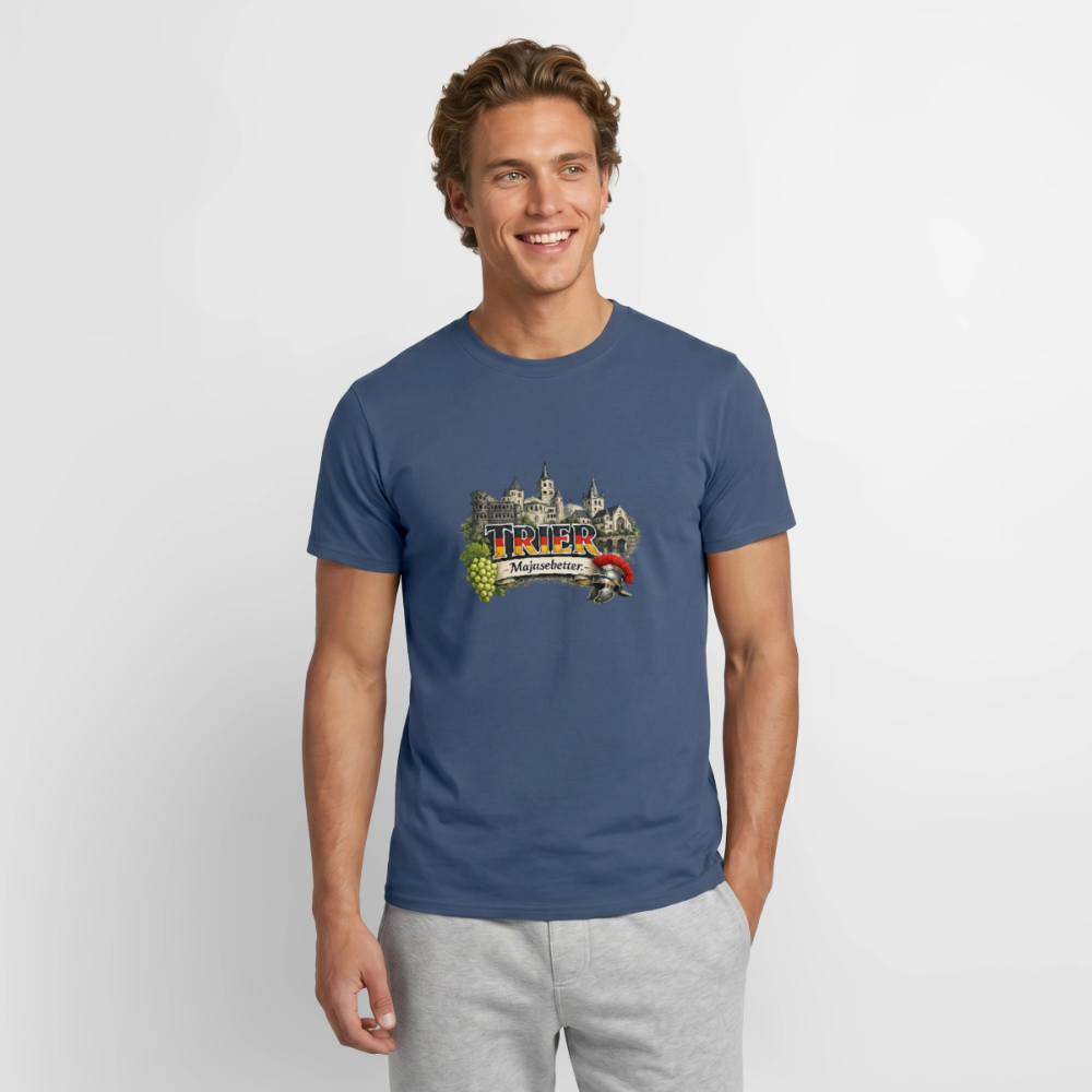 Trier Männer T-Shirt - Dunkles Denimblau