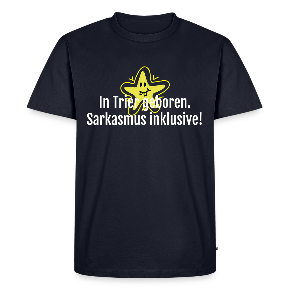 Trier Spruch Männer Premium T-Shirt - Navy