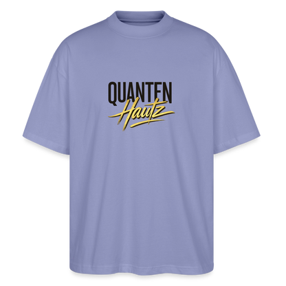 Quanten Hautz  Oversized Unisex Bio T-Shirt Blaster - Violett