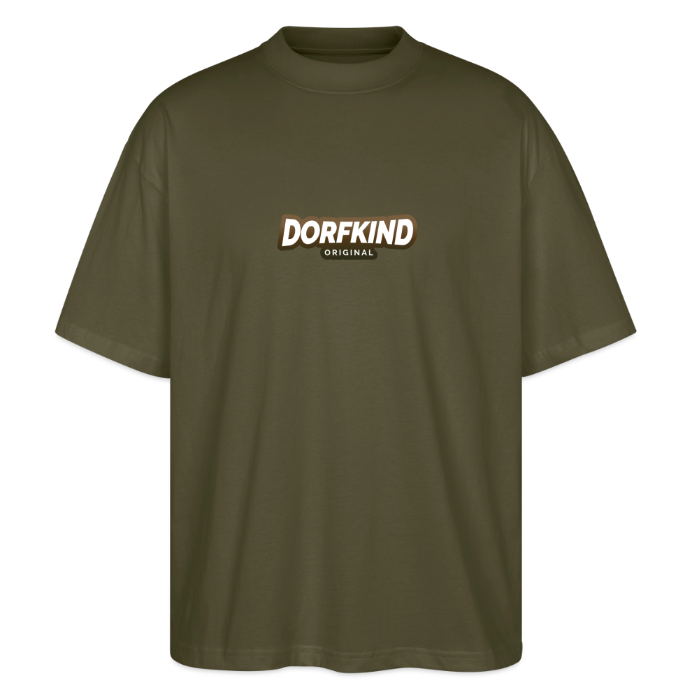 Dorfkind Oversized Unisex Bio T-Shirt Blaster 2.0 - Khaki