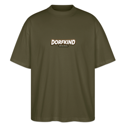 Dorfkind Oversized Unisex Bio T-Shirt Blaster 2.0 - Khaki