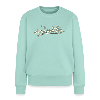 Majusebetter Frauen Premium Pullover - Mint 