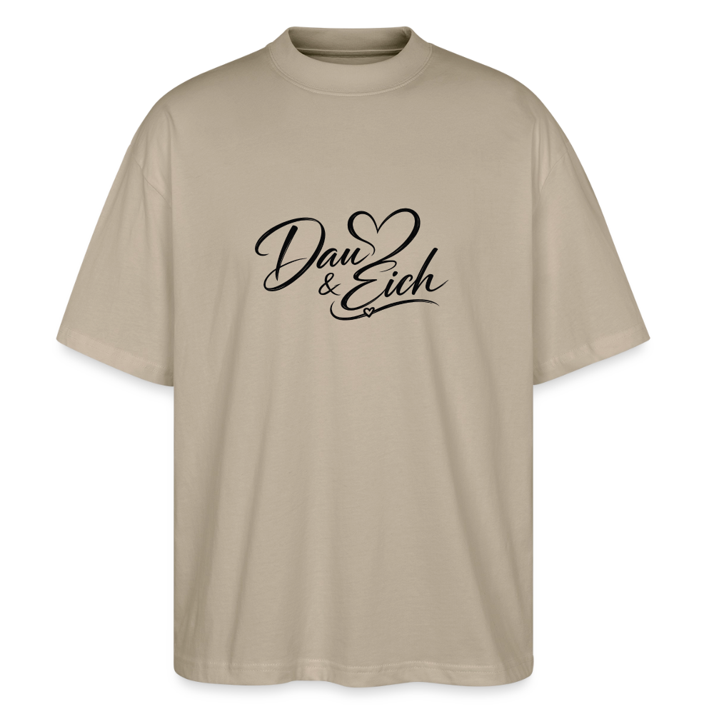 Dau & Eich Stanley/Stella Oversized Unisex Bio T-Shirt Blaster 2.0 - Steingrau
