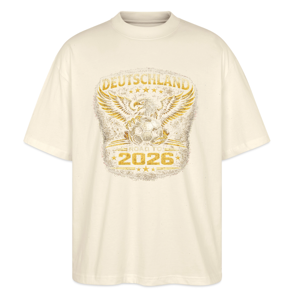 Deutschland  Oversized Unisex Bio T-Shirt - Natur
