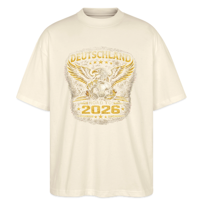Deutschland  Oversized Unisex Bio T-Shirt - Natur