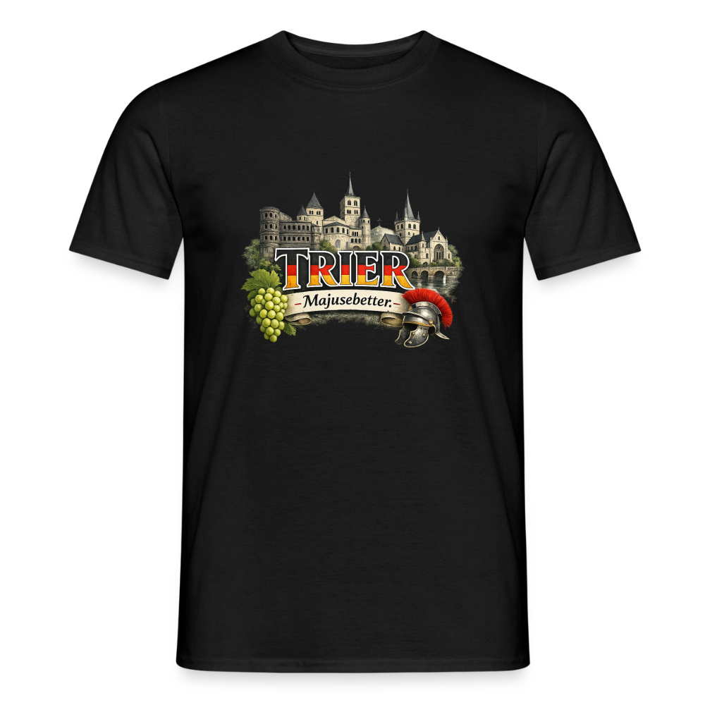 Trier Männer T-Shirt - Schwarz