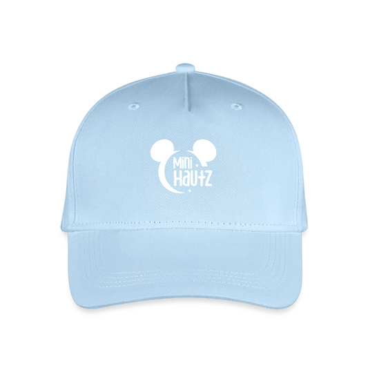 Mini Hautz Kinder Bio Basecap - Hellblau
