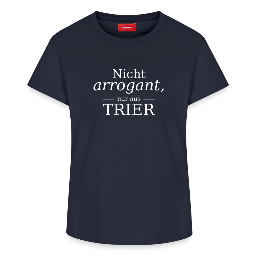 Trier Frauen Supima Cotton T-Shirt - Navy
