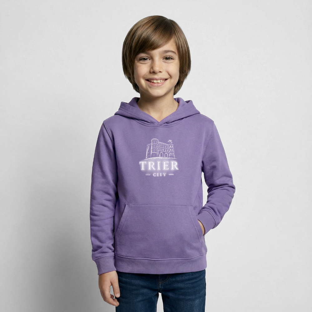 Trier Kinder Hoodie - Lavendel
