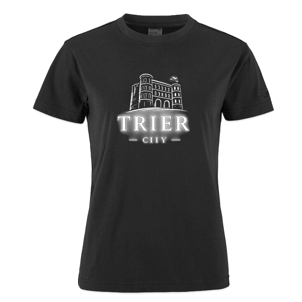 Trier CRAFT Community 2.0 Frauen T-Shirt - Schwarz