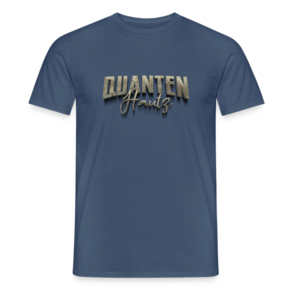 Quanten Hautz Shirt Männer - dark denim