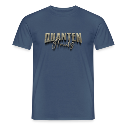 Quanten Hautz Shirt Männer - dark denim