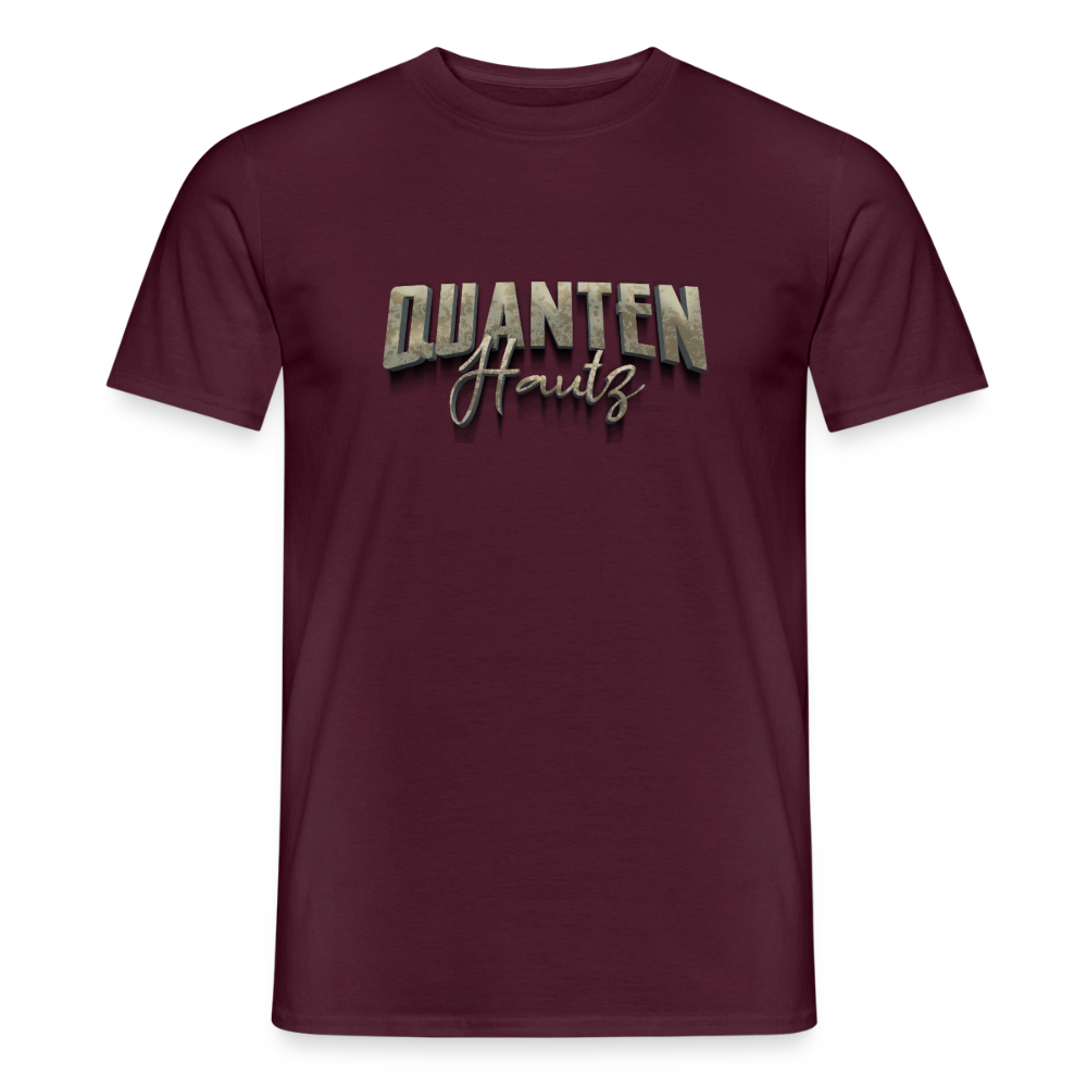 Quanten Hautz Shirt Männer - brick red