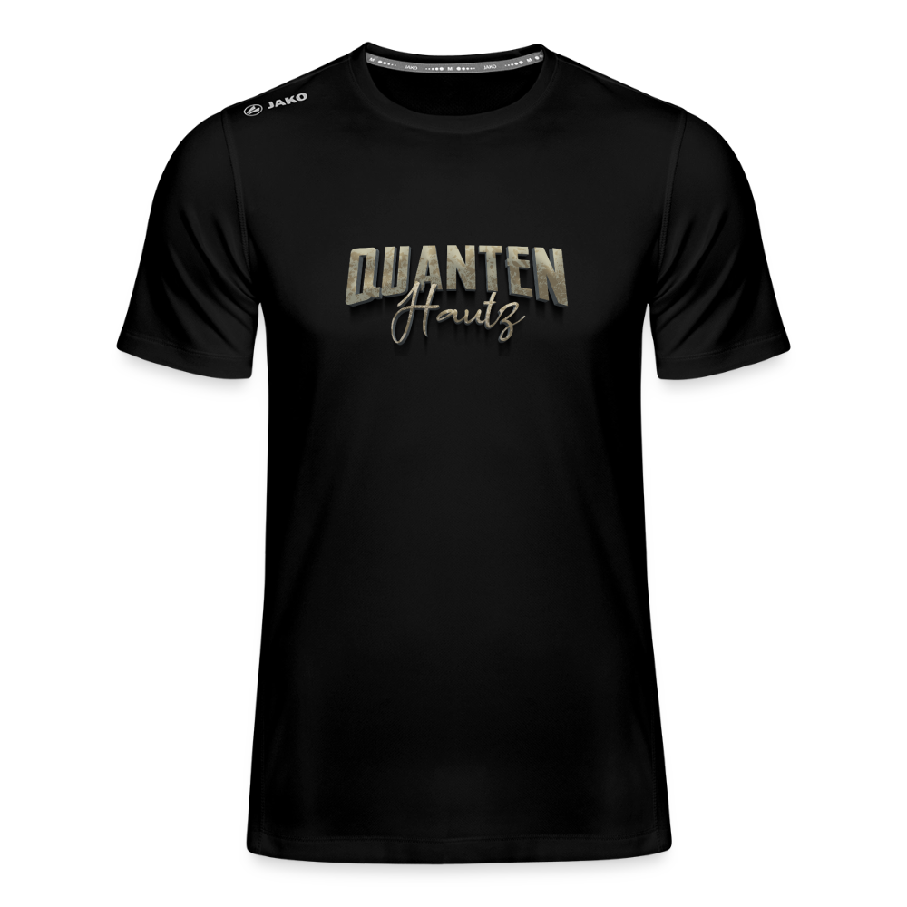 Quanten Hautz JAKO Männer T-Shirt Run 2.0 - Schwarz