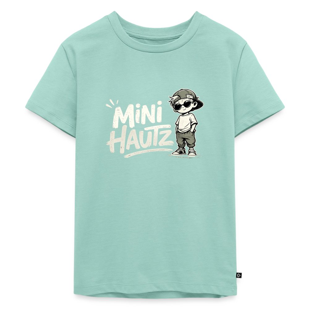 Mini Hautz Kinder Premium T-Shirt - Mint 