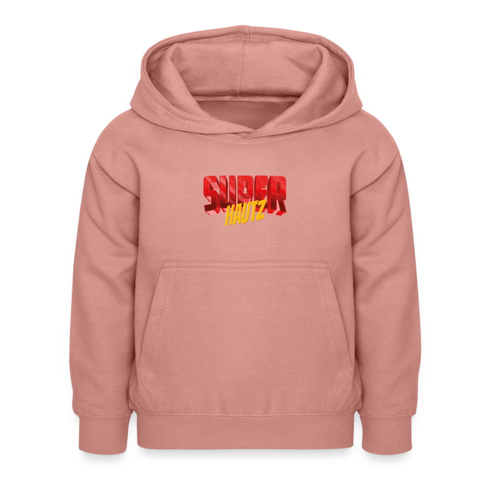 Super Hautz Kinder Hoodie - Altrosa