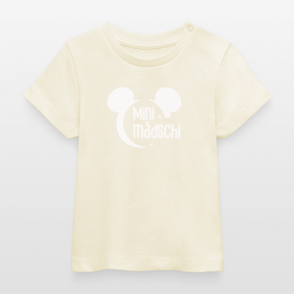 Mini Mädschi Baby Organic T-Shirt - Natur
