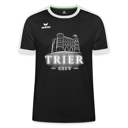 Trier ERIMA Unisex Retro Star Trikot - Schwarz/Weiß
