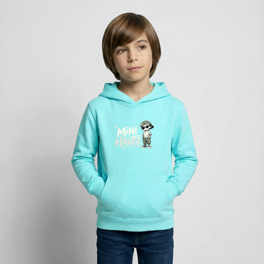 Mini Hautz Kinder Hoodie - Pfefferminze