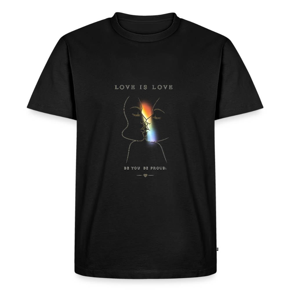 Pride Männer Premium T-Shirt - Schwarz