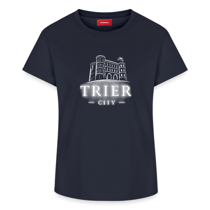 Truer Frauen Supima Cotton T-Shirt - Navy