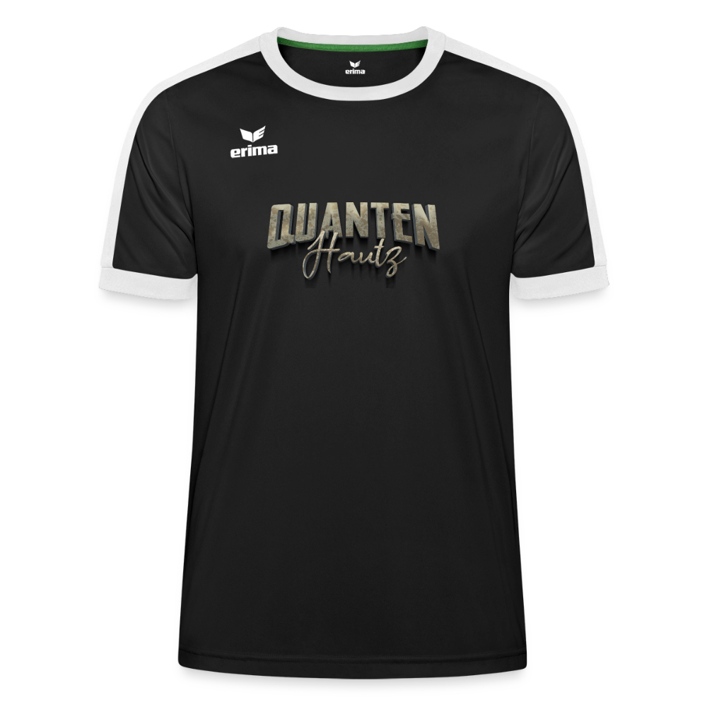 Quanten Hautz ERIMA Unisex Retro Star Trikot - Schwarz/Weiß